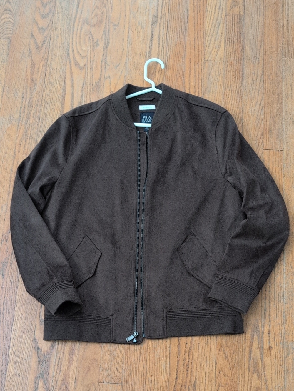 Jos. A. Bank Dark Brown Bomber Jacket